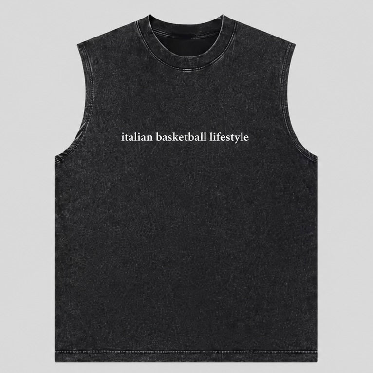 Italian Basketball Lifestyle Tank