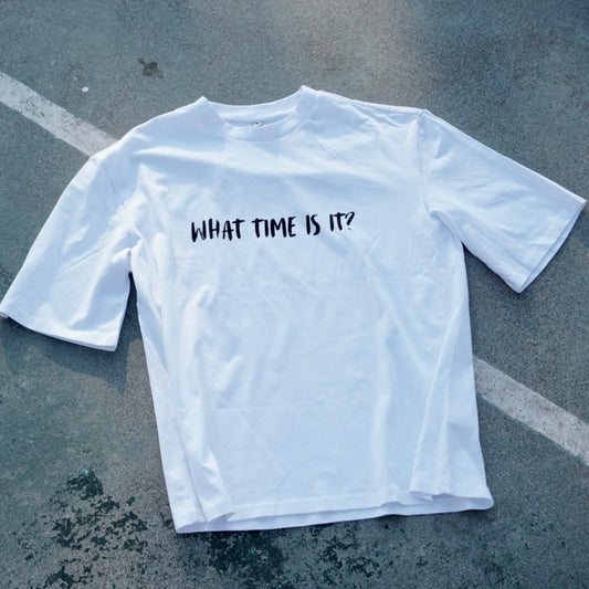 TEE “It’s time to shoot” White